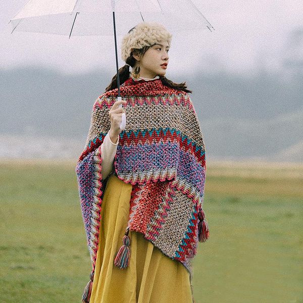 blankets national wind shawl dual-use cloak sweater warm scarf travel jacket bohemian blanket knitted
blankets national wind shawl dual-use cloak sweater warm scarf travel jacket bohemian blanket knitted