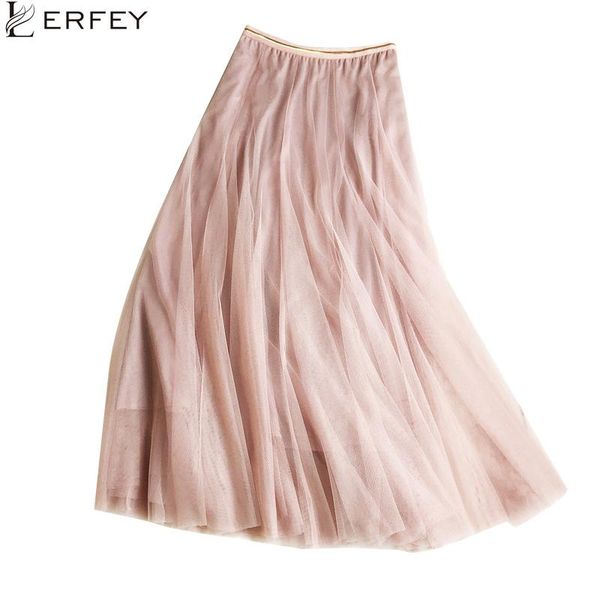 skirts lerfey women mesh tulle long skirt pleated floral embroidery elegant female tutu casual summer spring, Black
skirts lerfey women mesh tulle long skirt pleated floral embroidery elegant female tutu casual summer spring, Black