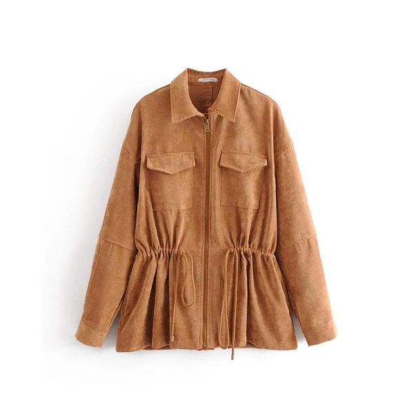 women's trench coats women orange black autumn casual female adjustable waist coat 2021 elegant irregular clothes manteau femme, Tan;black
women's trench coats women orange black autumn casual female adjustable waist coat 2021 elegant irregular clothes manteau femme, Tan;black