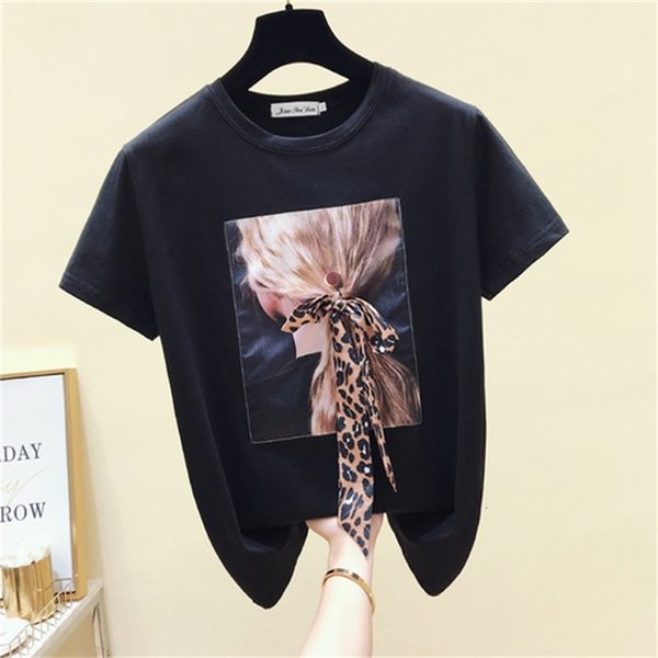 women's t-shirt spring butterfly knot t-shirt female korean ins character printed loose basic jacket girls students tshirt t shirt, White
women's t-shirt spring butterfly knot t-shirt female korean ins character printed loose basic jacket girls students tshirt t shirt, White
