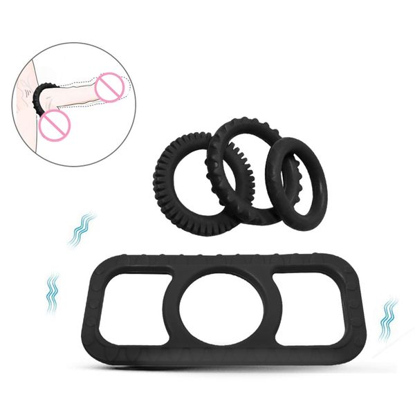 toys for men silicone semen cockrings erection lock rings ejaculation time lasting masturbator 4pcs set male products
toys for men silicone semen cockrings erection lock rings ejaculation time lasting masturbator 4pcs set male products