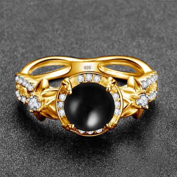 cluster rings 100% silver 925 for women 14k gold jewelry flower inlaid zircon black onyx gemstone ring luxury christmas gifts, Golden;silver
cluster rings 100% silver 925 for women 14k gold jewelry flower inlaid zircon black onyx gemstone ring luxury christmas gifts, Golden;silver