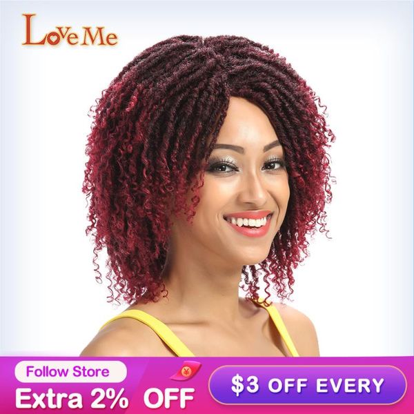 synthetic wigs wig short afro kinky curly high temperature twist fiber soft dreadlock crochet for black w
synthetic wigs wig short afro kinky curly high temperature twist fiber soft dreadlock crochet for black w