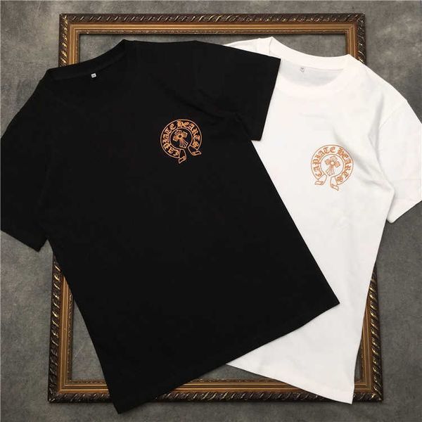 summer trend new back cross print 21 t-shirt cylinder cotton loose men's and women's short sleeve tee, White;black
summer trend new back cross print 21 t-shirt cylinder cotton loose men's and women's short sleeve tee, White;black