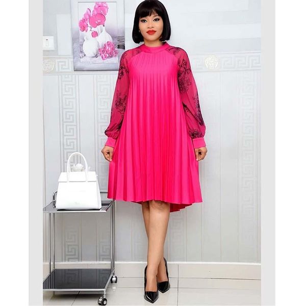 ethnic clothing plus size pleated dress africa for women chiffon o-neck long sleeve knee length a-line printed party club, Red
ethnic clothing plus size pleated dress africa for women chiffon o-neck long sleeve knee length a-line printed party club, Red