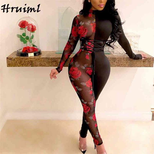 mesh patchwork jumpsuit floral printing skinny fashion jump suits women night club see through enterizos para mujer 210513, Black;white
mesh patchwork jumpsuit floral printing skinny fashion jump suits women night club see through enterizos para mujer 210513, Black;white