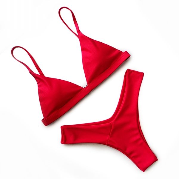 women's swimwear bikini micro swimsuit women high waist bikinis set solid red bathing suit biquini swimming suits for female, White;black
women's swimwear bikini micro swimsuit women high waist bikinis set solid red bathing suit biquini swimming suits for female, White;black