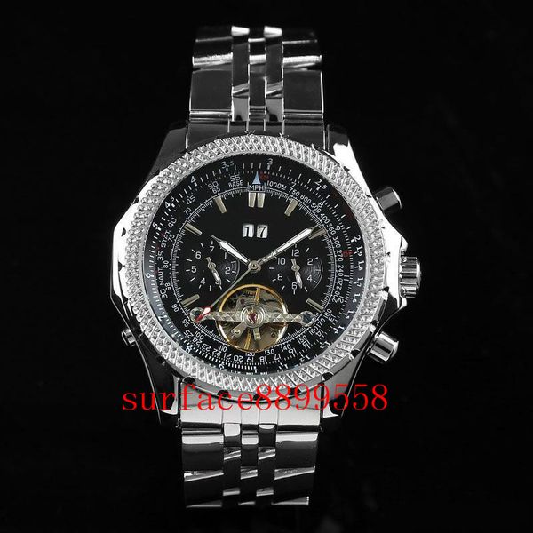 brietling luxury mens wristwatches automatic watch designer watches 43mm waterproof mechanical man day date241l, Slivery;brown
brietling luxury mens wristwatches automatic watch designer watches 43mm waterproof mechanical man day date241l, Slivery;brown