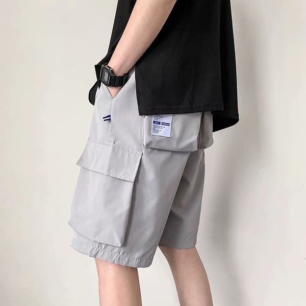 summer overalls shorts men's trend function all-match beach tide brand korean loose skinny handsome casual five-point pants, Black
summer overalls shorts men's trend function all-match beach tide brand korean loose skinny handsome casual five-point pants, Black