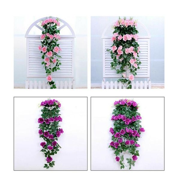 artificial flower rattan fake vine decoration wall hanging roses home decor accessories wedding decorative flowers wreath & wreaths
artificial flower rattan fake vine decoration wall hanging roses home decor accessories wedding decorative flowers wreath & wreaths