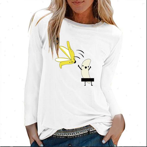 banana throwing women t shirt clothes printing shirts graphic tees streetwear long sleeve funny ladies ropa mujer, White
banana throwing women t shirt clothes printing shirts graphic tees streetwear long sleeve funny ladies ropa mujer, White