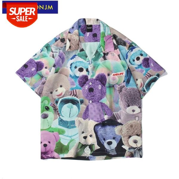 uncledonjm mens button up shirt short sleeve korean clothes hip hop hawaiian men fashion streetwear print u97048 #gk0z, White;black
uncledonjm mens button up shirt short sleeve korean clothes hip hop hawaiian men fashion streetwear print u97048 #gk0z, White;black