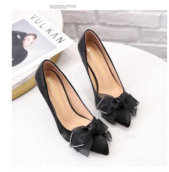 dress shoes fashion show sweet bow high heels stiletto shallow mouth pointed side hollow single women ladies wedding u22-88, Black
dress shoes fashion show sweet bow high heels stiletto shallow mouth pointed side hollow single women ladies wedding u22-88, Black