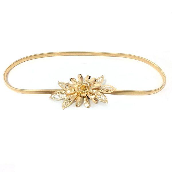 belts for women fashion ladies metal belt flower stretch slim waist strap elastic waistband gold chain, Black;brown
belts for women fashion ladies metal belt flower stretch slim waist strap elastic waistband gold chain, Black;brown