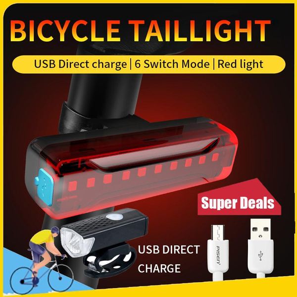 bike lights usb rechargeable 2835 led beads bicycle 2600 mah taillight ipx5 safety warning cycling light accessories 
bike lights usb rechargeable 2835 led beads bicycle 2600 mah taillight ipx5 safety warning cycling light accessories