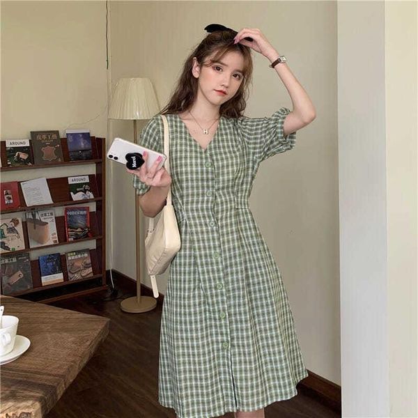 casual dresses dress women preppy summer korean style students 4 colors plaid v-neck short sleeve mujer ropa hipster female, Black;gray
casual dresses dress women preppy summer korean style students 4 colors plaid v-neck short sleeve mujer ropa hipster female, Black;gray