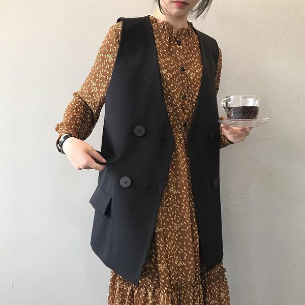 women's vests fy001, Black;white
women's vests fy001, Black;white