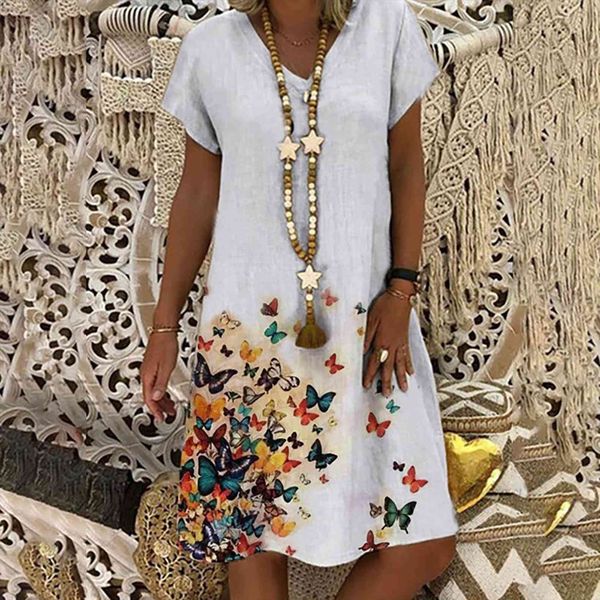 summer short sleeve v neck women dresses print vintage vestidos plus size clothing beach casual, Black;gray
summer short sleeve v neck women dresses print vintage vestidos plus size clothing beach casual, Black;gray