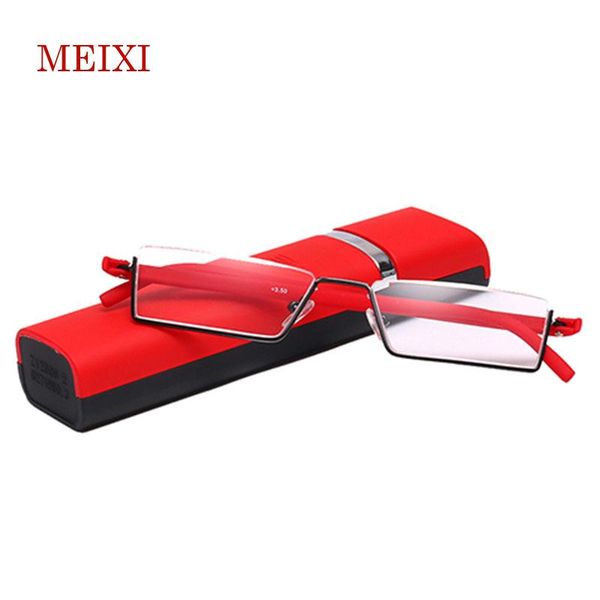 sunglasses tr-90 half frame slim portable black/red/brown reading glasses with box +1.0 +1.5 +2.0 +2.5 +3.0 +3.5 +4.0, White;black
sunglasses tr-90 half frame slim portable black/red/brown reading glasses with box +1.0 +1.5 +2.0 +2.5 +3.0 +3.5 +4.0, White;black