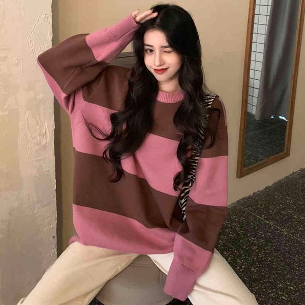 2 colors korean style autumn and winter loose o neck knitted sweater and pullovers womens(c9879) 210423, White;black
2 colors korean style autumn and winter loose o neck knitted sweater and pullovers womens(c9879) 210423, White;black