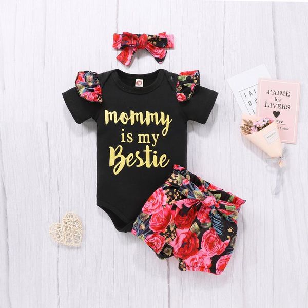 born infant baby girl summer mother's day letter romper+floral shorts romper+ flower bow outfits 3pcs clothing sets, White
born infant baby girl summer mother's day letter romper+floral shorts romper+ flower bow outfits 3pcs clothing sets, White