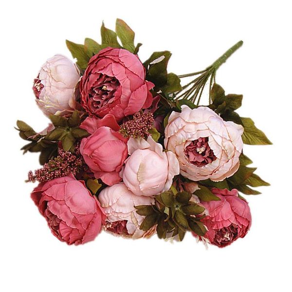 decorative flowers & wreaths 13 heads european style artificial peony silk party flower for home el wedding office garden decor
decorative flowers & wreaths 13 heads european style artificial peony silk party flower for home el wedding office garden decor