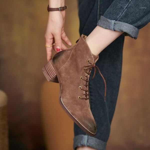 boots 2021 fall shoes genuine leather ankle pointed toe chunky heel winter black women retro solid western for1
boots 2021 fall shoes genuine leather ankle pointed toe chunky heel winter black women retro solid western for1