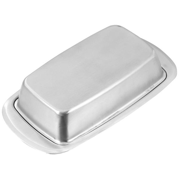 dishes & plates 1 pc creative insulation plate butter box stainless steel dessert (silver)
dishes & plates 1 pc creative insulation plate butter box stainless steel dessert (silver)