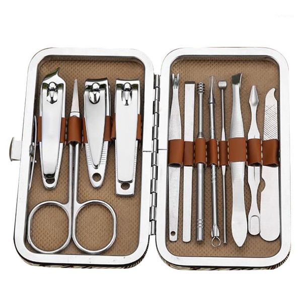 7/10/12 pcs stainless steel manicure set professional nail cuticle nipper finger plier nails kit with leather case gift1
7/10/12 pcs stainless steel manicure set professional nail cuticle nipper finger plier nails kit with leather case gift1