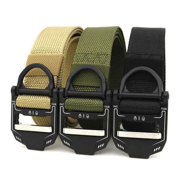 belts automatic buckle nylon belt male army tactical mens military waist canvas cummerbunds strap, Black;brown
belts automatic buckle nylon belt male army tactical mens military waist canvas cummerbunds strap, Black;brown