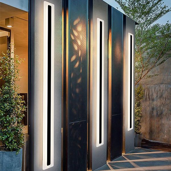 outdoor wall lamps modern led waterproof ip65 long lamp aluminum light garden porch sconce 110v 220v black luminaire
outdoor wall lamps modern led waterproof ip65 long lamp aluminum light garden porch sconce 110v 220v black luminaire