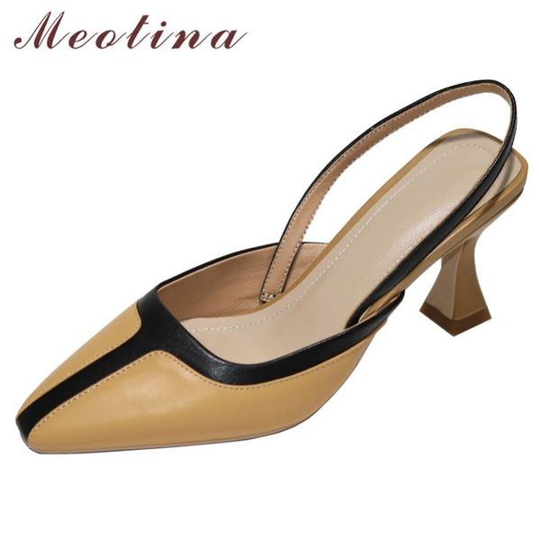 meotina high heels women pumps natural genuine leather kitten heel slingbacks shoes sheepskin square toe lady size 40 dress, Black
meotina high heels women pumps natural genuine leather kitten heel slingbacks shoes sheepskin square toe lady size 40 dress, Black