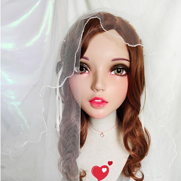 party masks (fu-06)female sweet girl resin half head kigurumi bjd eyes crossdress cosplay japanese anime role lolita mask with and wig
party masks (fu-06)female sweet girl resin half head kigurumi bjd eyes crossdress cosplay japanese anime role lolita mask with and wig