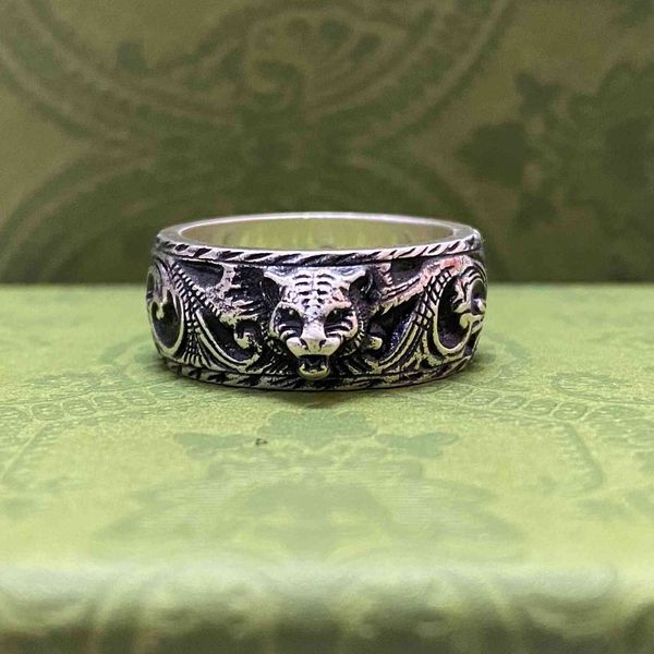 designer women ring s925 silver imitation of the old chinese zodiac tiger pattern carved men's and women's rings accessories black, Golden;silver
designer women ring s925 silver imitation of the old chinese zodiac tiger pattern carved men's and women's rings accessories black, Golden;silver