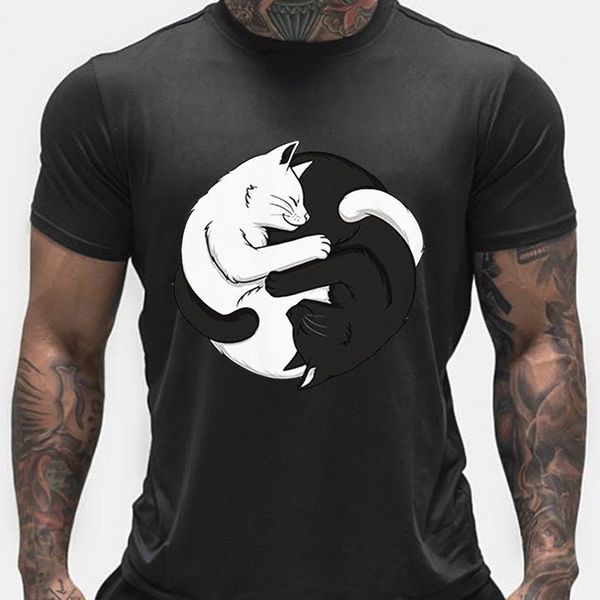 men's t-shirts japanese print funny art black and white cat male t-shirt anime shirt animated face dog high-quality clothes o-neck t-, White;black
men's t-shirts japanese print funny art black and white cat male t-shirt anime shirt animated face dog high-quality clothes o-neck t-, White;black