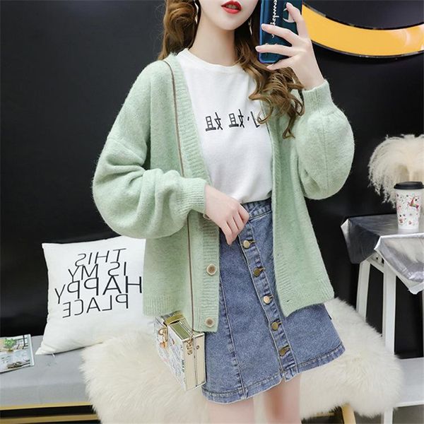 women's knits & tees fashion women cardigan sweater female fall korean style v-neck knitted sweaters ladies winter solid casual warm lo, White
women's knits & tees fashion women cardigan sweater female fall korean style v-neck knitted sweaters ladies winter solid casual warm lo, White