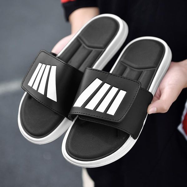 slippers 2021 men's sandals summer flip slipper outdoor beach casual shoes zapatos hombre classic soft indestructible wooden blocks, Black
slippers 2021 men's sandals summer flip slipper outdoor beach casual shoes zapatos hombre classic soft indestructible wooden blocks, Black