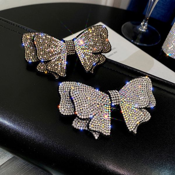 rhinestone crystal bow hairpin double deck fashion accessories hair clip clamp personality women girl party 4 9hx n2, Golden;silver
rhinestone crystal bow hairpin double deck fashion accessories hair clip clamp personality women girl party 4 9hx n2, Golden;silver