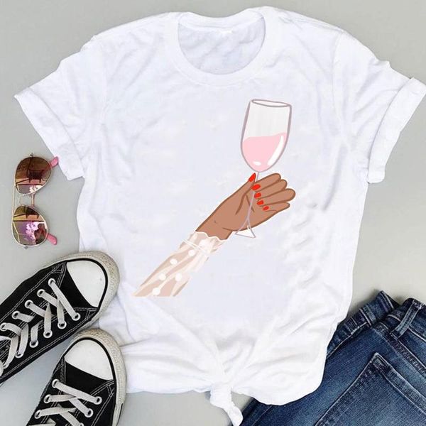 women's t-shirt women 90s wine cute clothing 2021 casual graphic summer short sleeve fashion print female clothes tees tshirt, White
women's t-shirt women 90s wine cute clothing 2021 casual graphic summer short sleeve fashion print female clothes tees tshirt, White