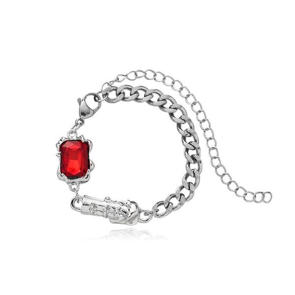 link, chain 2021 fashion stainless steel bracelet for women men luxury rhinestone bracelets on hand hip hop punk jewelry gift, Black
link, chain 2021 fashion stainless steel bracelet for women men luxury rhinestone bracelets on hand hip hop punk jewelry gift, Black