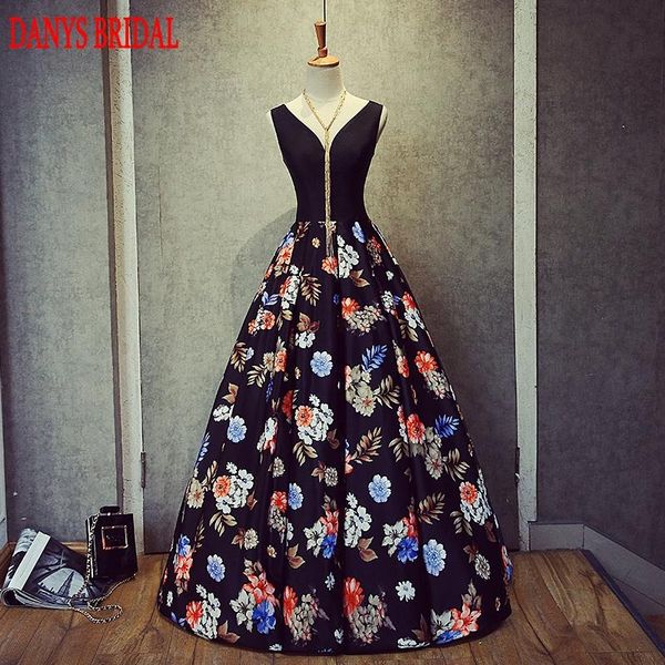 party dresses elegant long evening women a line prom dress floral formal gowns vestido de festa, White;black
party dresses elegant long evening women a line prom dress floral formal gowns vestido de festa, White;black