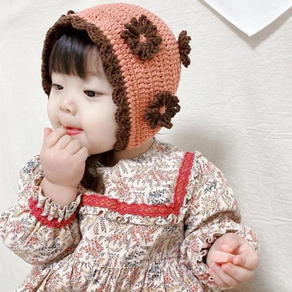 caps & hats korean style children baby girl hat cap princess flower lace up woolen yarn crochet knitted warm kids winter 2021, Yellow
caps & hats korean style children baby girl hat cap princess flower lace up woolen yarn crochet knitted warm kids winter 2021, Yellow