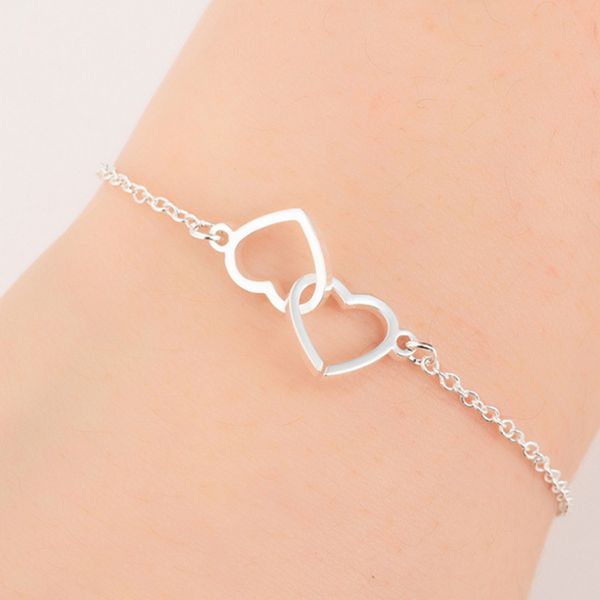 europe and the united states contracted either stainless steel bracelet small peach heart pendant bracelet with mother's day, Black
europe and the united states contracted either stainless steel bracelet small peach heart pendant bracelet with mother's day, Black