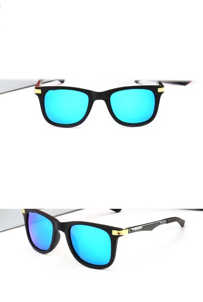 Sunglasses Black Frame generous trend men and women universal driver special polarized driving glasses handsome, White;black
Sunglasses Black Frame generous trend men and women universal driver special polarized driving glasses handsome, White;black