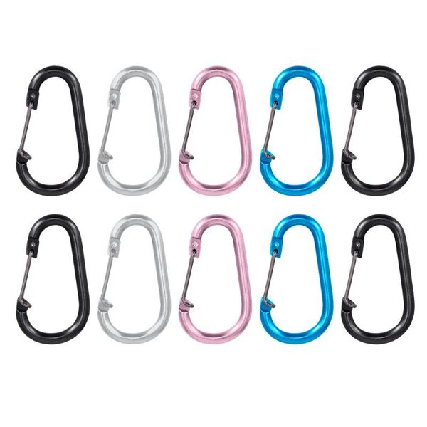cords, slings and webbing 10pcs climbing button carabiners outdoor multi-functional buckles (mixed color)
cords, slings and webbing 10pcs climbing button carabiners outdoor multi-functional buckles (mixed color)