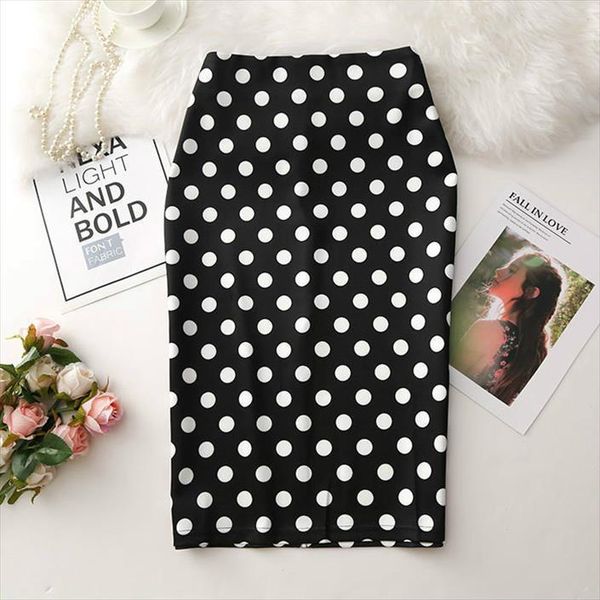 summer polka dot pencil women skirt floral high waist slim young girl large size japan female party jupe, Black
summer polka dot pencil women skirt floral high waist slim young girl large size japan female party jupe, Black
