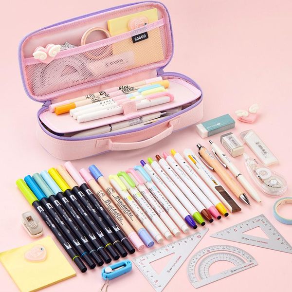 pencil cases case cute stationery box pen children's japanese simple ins bags for boys and girls schoolgirl
pencil cases case cute stationery box pen children's japanese simple ins bags for boys and girls schoolgirl