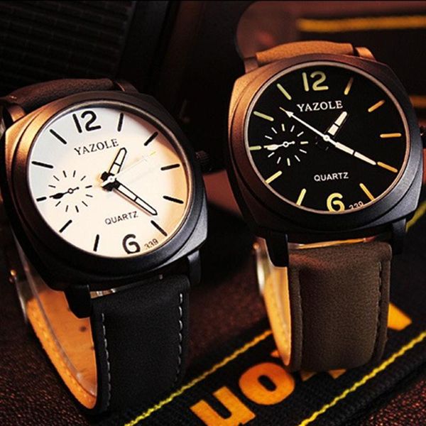 wristwatches yazole brand watch men watches waterproof military men's clock erkek kol saati relogio masculino reloj hombre, Slivery;brown
wristwatches yazole brand watch men watches waterproof military men's clock erkek kol saati relogio masculino reloj hombre, Slivery;brown