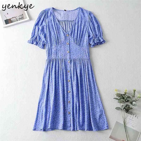 sweet women light blue floral print dress v neck short sleeve vestido elastic waist a-line mini holiday summer 210514, Black;gray
sweet women light blue floral print dress v neck short sleeve vestido elastic waist a-line mini holiday summer 210514, Black;gray
