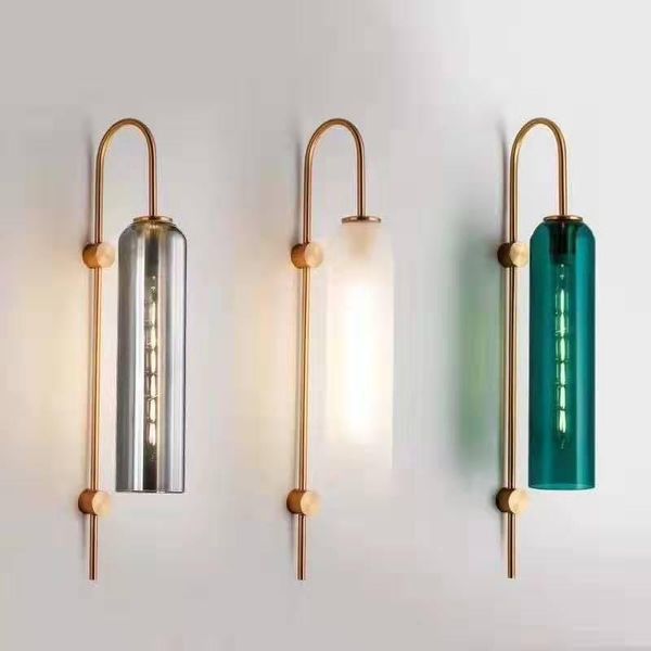 wall lamp forliving room bedside bedroom study living aisle decoration art blue white glass tube
wall lamp forliving room bedside bedroom study living aisle decoration art blue white glass tube